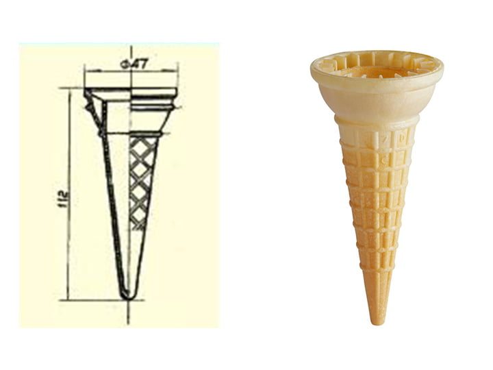 Molde de cone