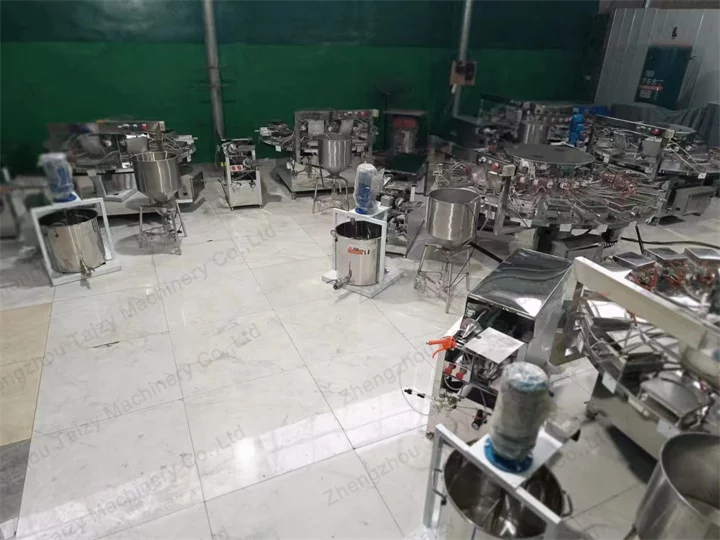 Ice cream cones machine factory