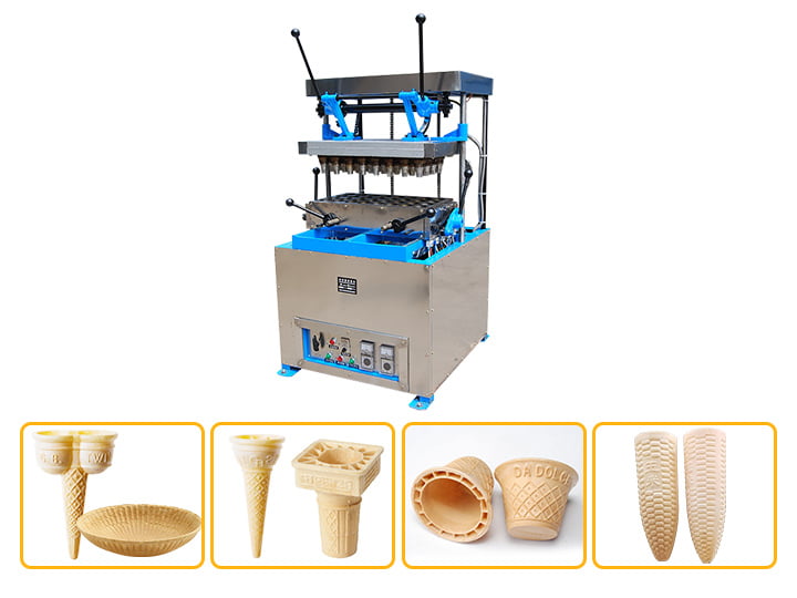 Ice cream best sale biscuit machine