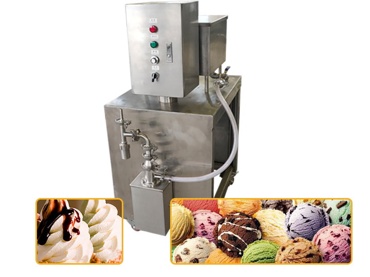 fabricants de congélateurs de crème glacée en continu