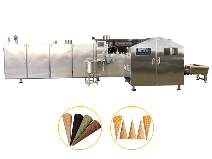 Continuous sugar cone machine for sale