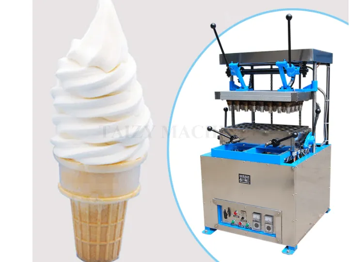 ice-cream cone making machine